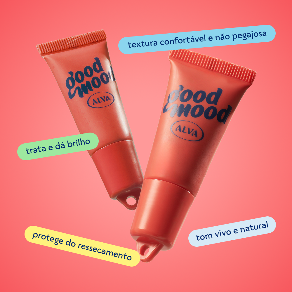 lip balm gloss red 6g